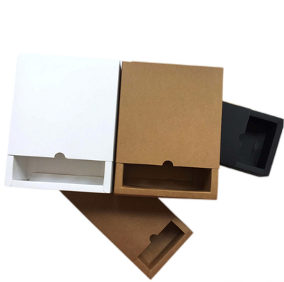 Ivory Paper Kraft Corrugated Box For Jewellery Watch ISO9001 ISO14001 certificate