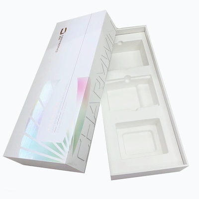 جعبه بسته بندی داروی کاغذی با سینی خمیر خیس برجسته جلوه هولوگرافی