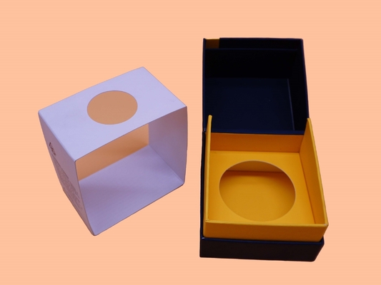 جعبه سفت بسته بندی حشیش 350 گرمی C1S ویپ با درج کاغذ آستین، احساس نرم و لمینیت PP مات