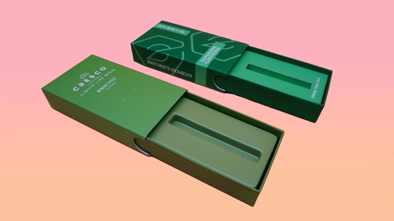 جعبه های سیگار سفارشی پیش رول مقاوم در برابر کودکان چاپ افست رنگی CMYK، سینی تاول های رنگی مختلف را می توان سفارشی کرد